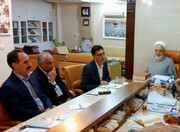 نشست رئیس مرکز عالی قرآن و عترت با مدیرکل فرهنگ و ارشاد اسلامی همدان