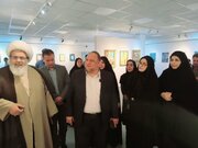 برپایی نمایشگاه نقاشی و خوشنویسی دفاع مقدس در کرمانشاه