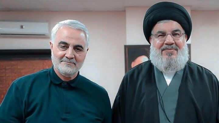 دست‌نوشته شهید سلیمانی در وصف سیدحسن نصرالله؛ «سید بوی خدا را می‌دهد»