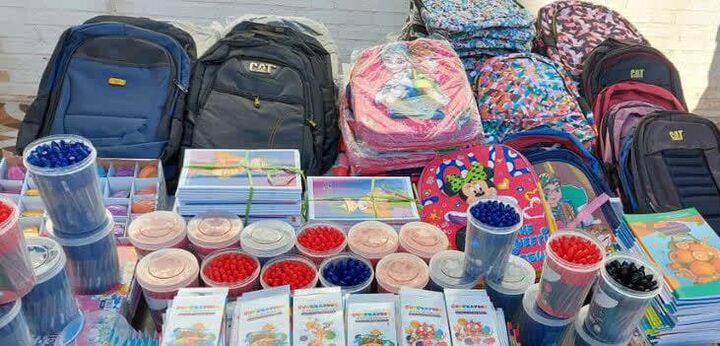 ۵۵۳ بسته تحصیلی به فرزندان زندانیان سمنان اهدا شد