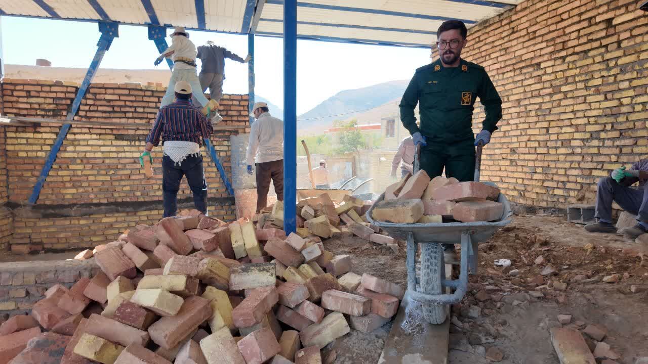 برگزاری اولین اردوی جهادی «محتوای حقیقت» در روستای قلعه ارجناوند ساروق
