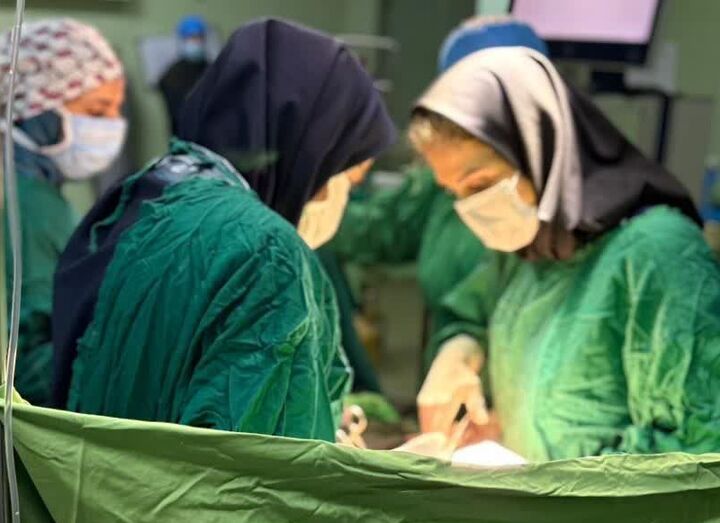 تولد نوزاد از یک مادر مبتلا به بیماری قلبی در رشت