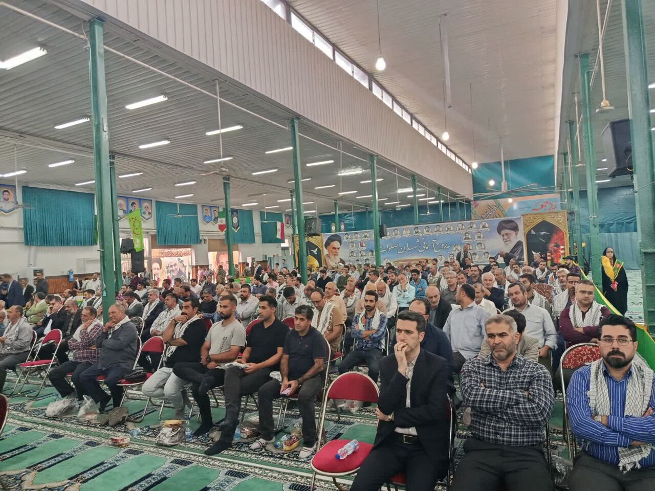 سی و هشتمین یادواره ۳۳ شهید والامقام نیروگاه شهید سلیمی نکا برگزار شد