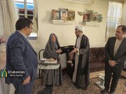 تکریم مادر شهید مرتضی خبری در سه‌شنبه‌های شهدایی کانون‌های فرهنگی هنری مساجد انار