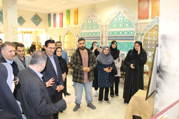 برپایی نمایشگاه «هنر دفاع مقدس» در اردبیل