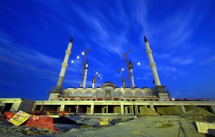مسجد چاملیجا، بزرگ‌ترین مسجد ترکیه