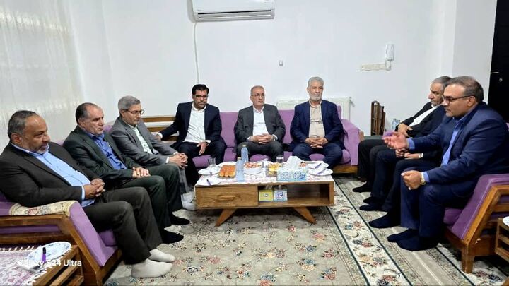 دیدار استاندار با پیشکسوتان دوران دفاع مقدس استان