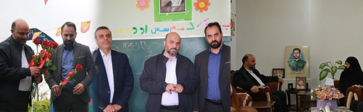 تلاش برای بهبود وضعیت فضاهای آموزشی و پرورشی زادگاه شهید کشوری