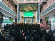 عزاداری هیئت دخترانه و دختران حاج‌قاسم در سالروز وفات حضرت معصومه سلام‌الله‌علیها