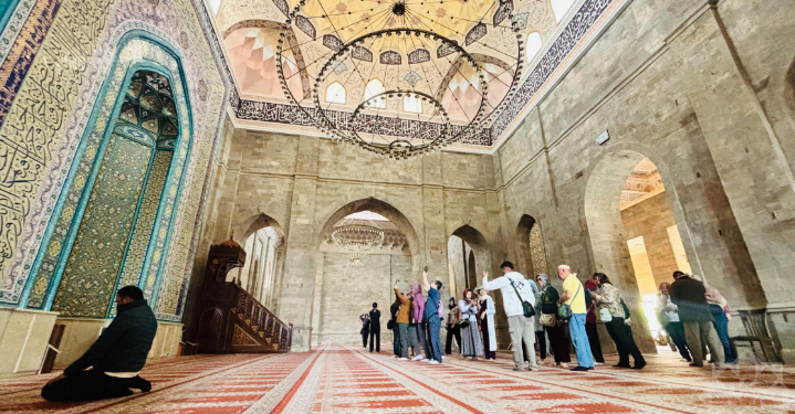 مسجد جامع شماخی نماد زیبایی و مقاومت در آذربایجان+ عکس