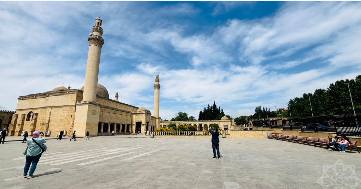 مسجد جامع شماخی نماد زیبایی و مقاومت در آذربایجان+  عکس