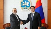 دیدار سفیر ایران در چین با رئیس‌جمهور مغولستان