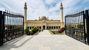 مسجد جامع شماخی نماد زیبایی و مقاومت در آذربایجان+  عکس