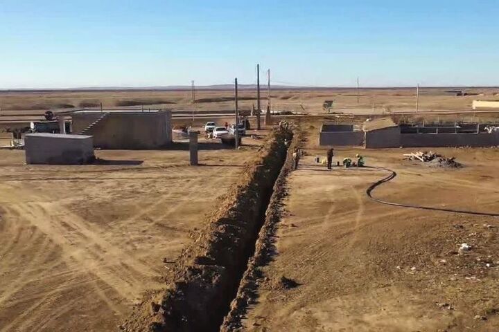 اجرای ۴ هزار متر عملیات توسعه و اصلاح شبکه توزیع آب در گالیکش