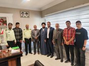 اعضای کانون‌ سید احمد خمینی از زحمات نیروی انتظامی قدردانی کردند