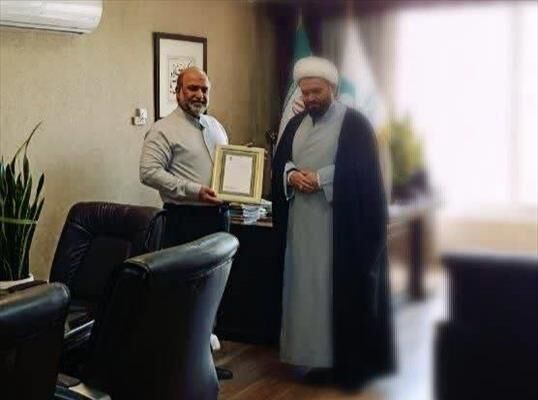 تقدیر فرمانده بسیج وزارت فرهنگ و ارشاد اسلامی از مدیرعامل صندوق اعتباری هنر