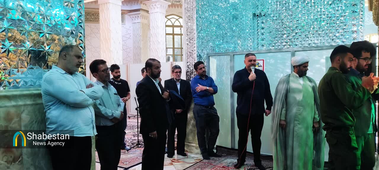 عطر گلاب بر ضریح آفتاب؛ غبار از رخسار امامزاده صالح(ع) زدوده شد