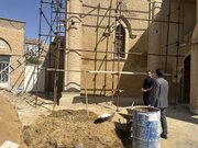 آغاز مرمت کلیسای تاریخی مسروپ مقدس در اراک با هدف صیانت از هویت معماری اقلیت‌های مذهبی