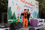 کاروان شادپیمایی کودکان ساری ترکیبی از هنر، شادی و تعهد