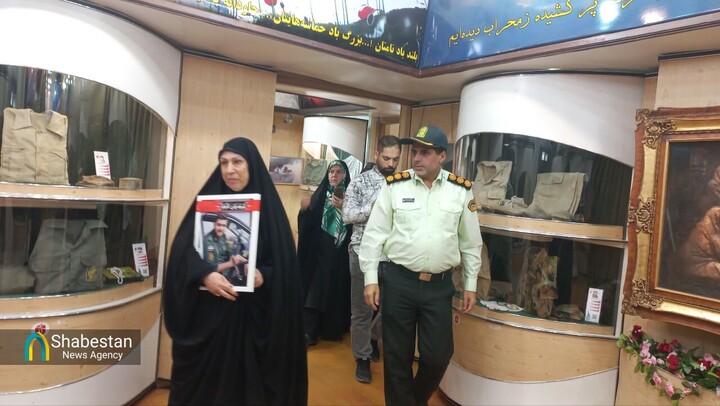 خیالم راحت است لباس شهیدم در چمدان نمی‌ماند