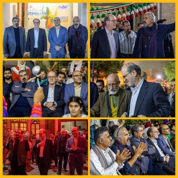 بازدید سرپرست معاونت هنری از پاتوق اجراهای محیطی جشنواره نمایش‌های آیینی و سنتی