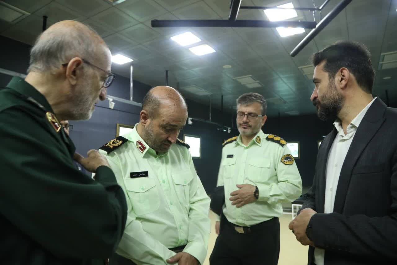 نمایشگاه «فداییان امنیت»؛ روایتی از پرتره شهدای فراجا در دفاع مقدس ۱۲روزه