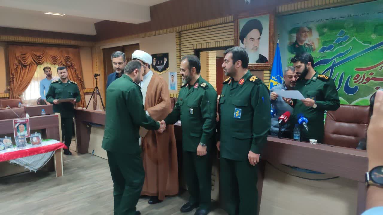 تجلیل از برترین‌های جشنواره مالک اشتر سپاه قدس گیلان