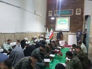 محفل انس با قرآن کریم در بقعه امامزاده ابراهیم (ع) طاقبستان