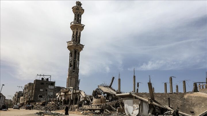 مساجدی که در دو سال جنگ غزه ویرانه‌ شدند