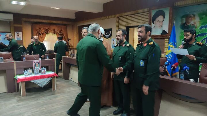 تجلیل از برترین‌های جشنواره مالک اشتر سپاه قدس گیلان