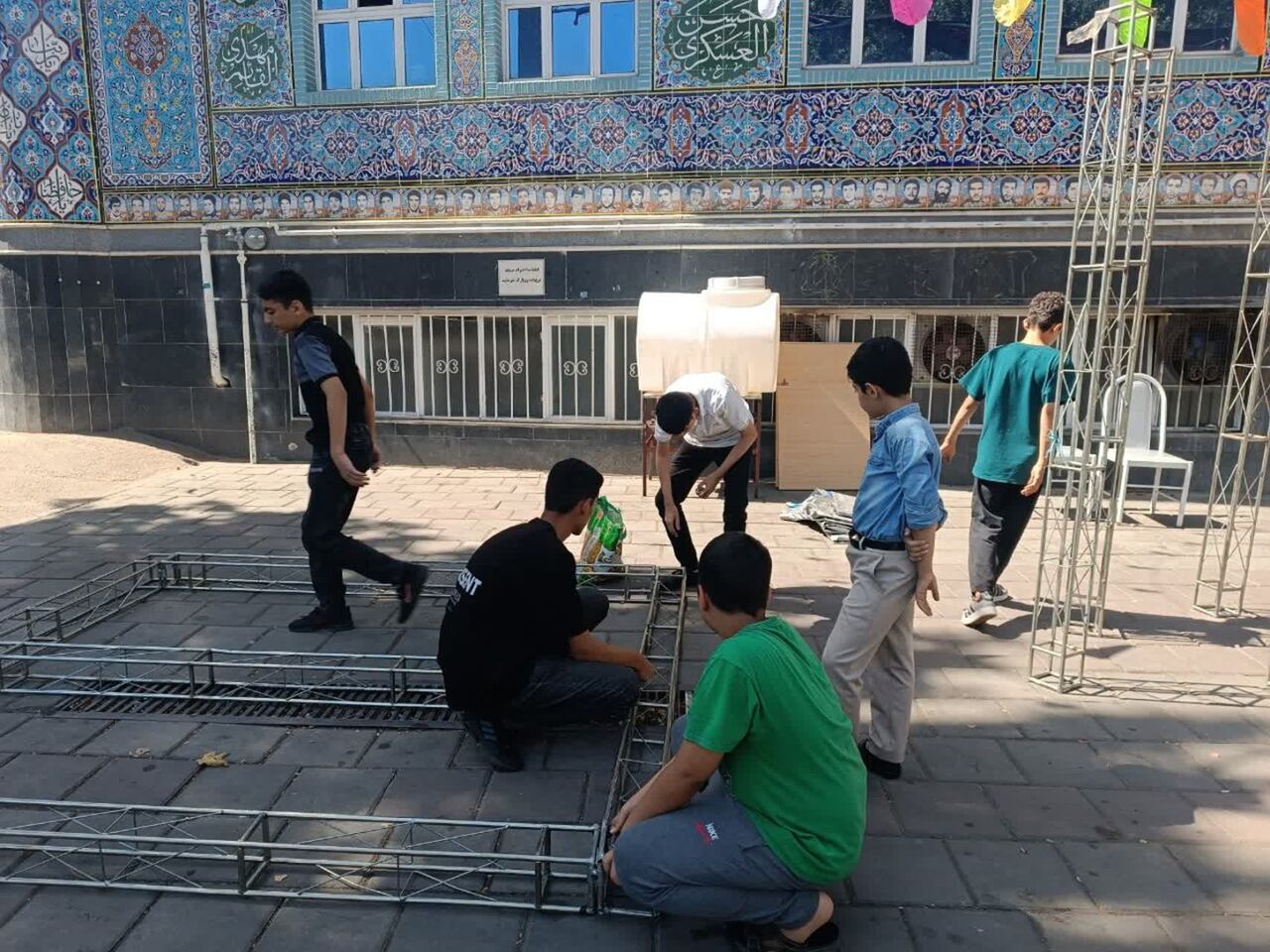 مسجدی که خانه دوم اهالی محله است