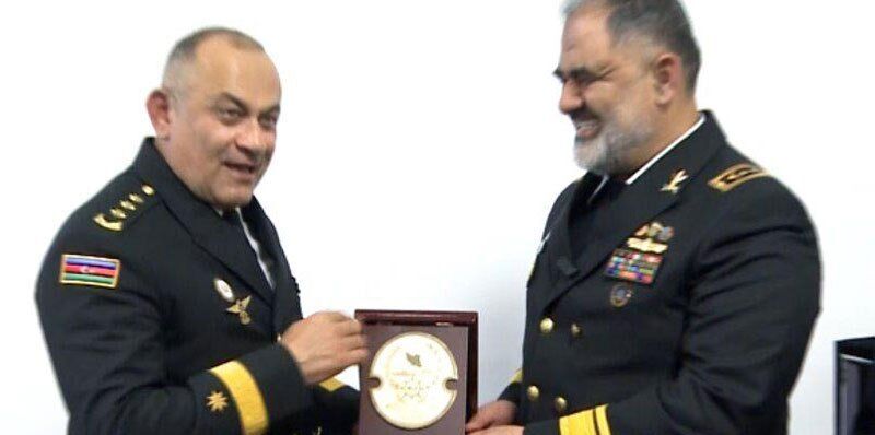 مذاکرات دوجانبه امیر دریادار ایرانی با فرماندهان نیروی دریایی آذربایجان و قزاقستان