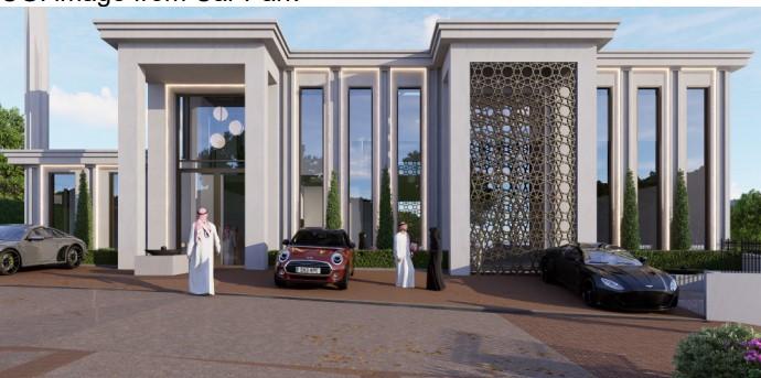 تخریب ساختمان قدیمی و ساخت مسجدی مدرن در شهر بلکبرن انگلستان