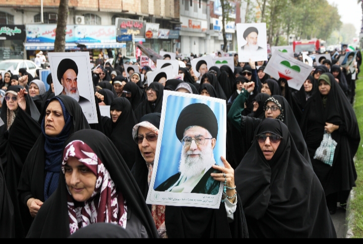 فریاد همدلی گیلانی‌ها با مردم قهرمان غزه