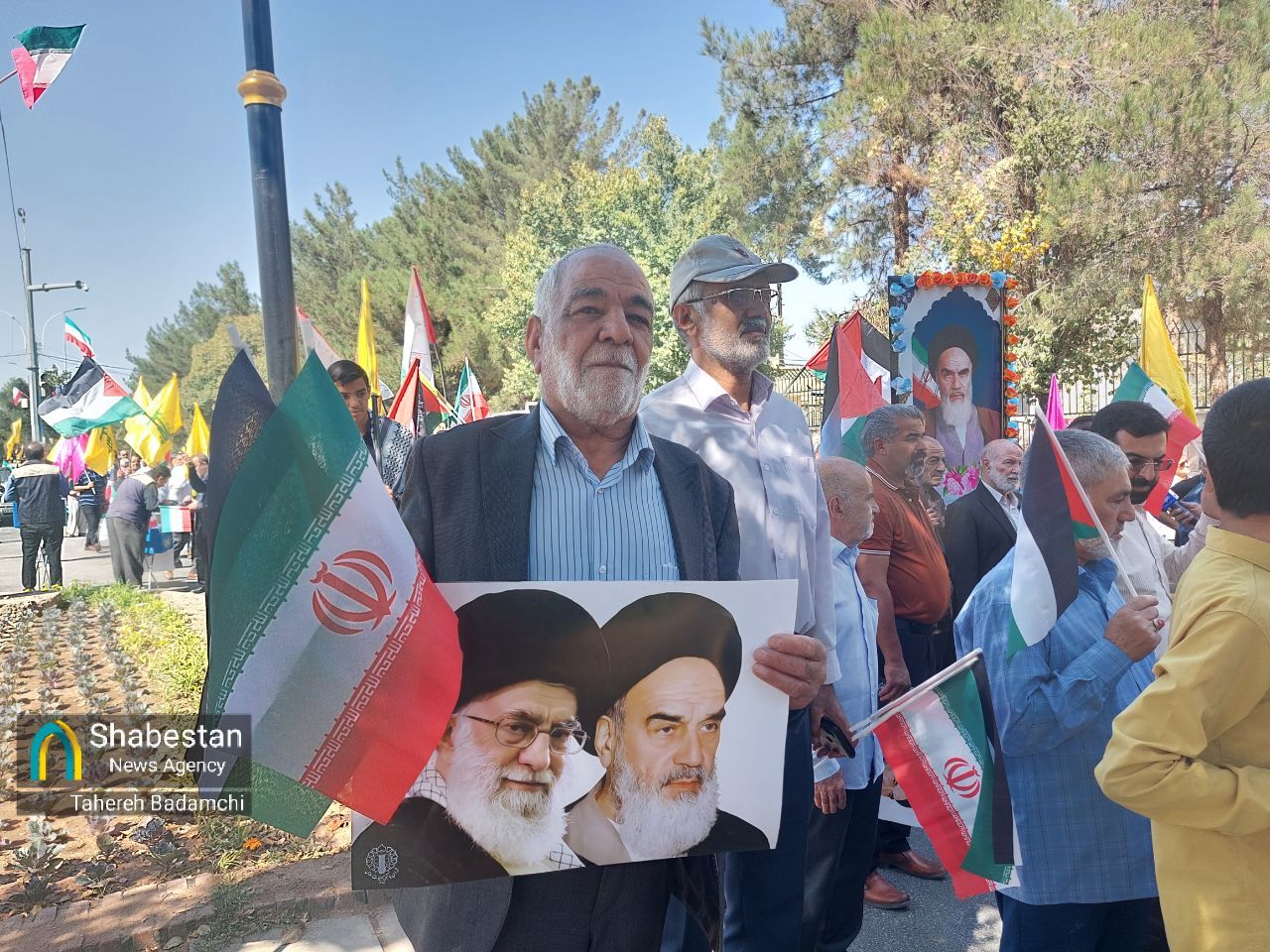 راهپیمایی بشارت نصر در کرمان