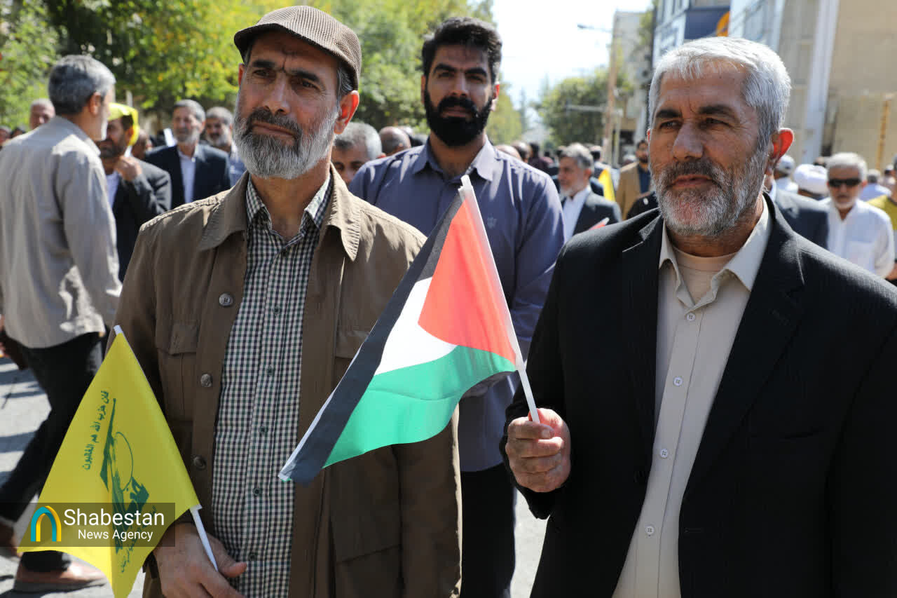 راهپیمایی سراسری «بشارت نصر» نمازگزاران یاسوجی