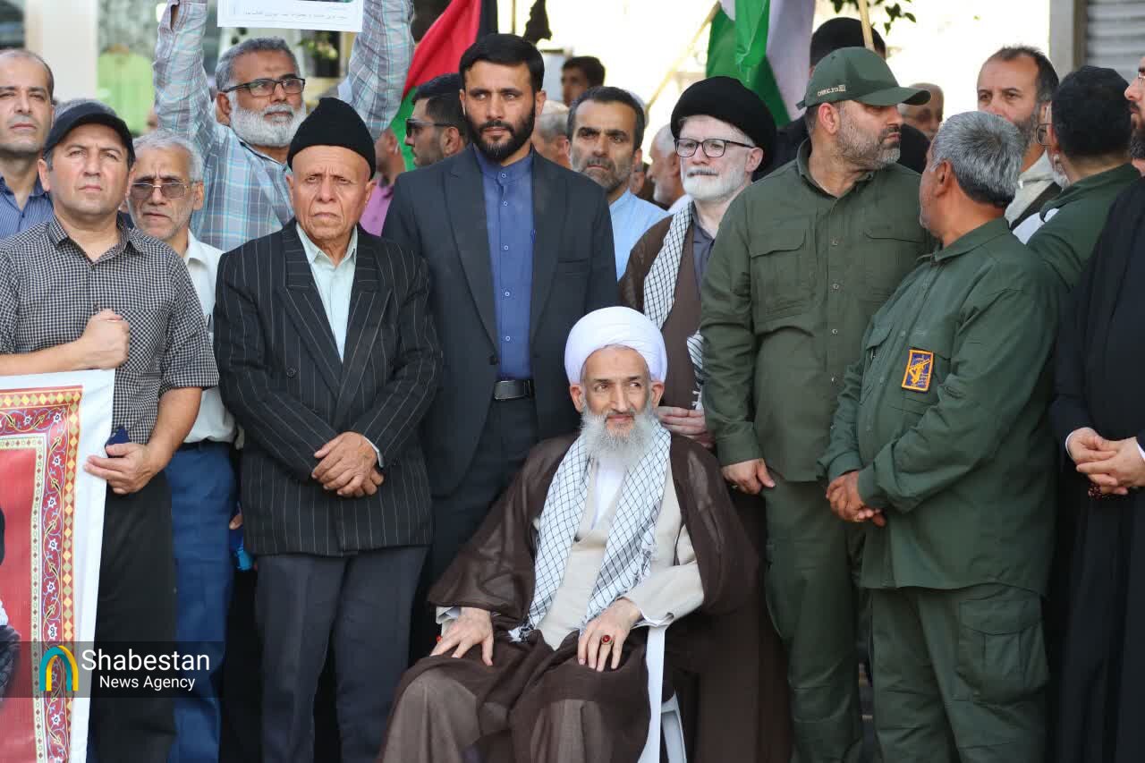 تصاویر راهپیمایی بشارت نصر در ساری