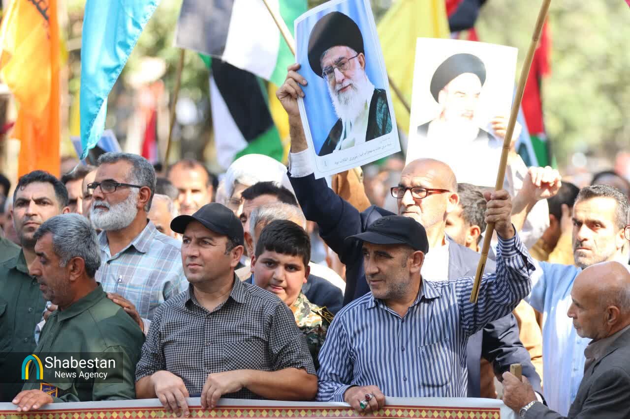 تصاویر راهپیمایی بشارت نصر در ساری