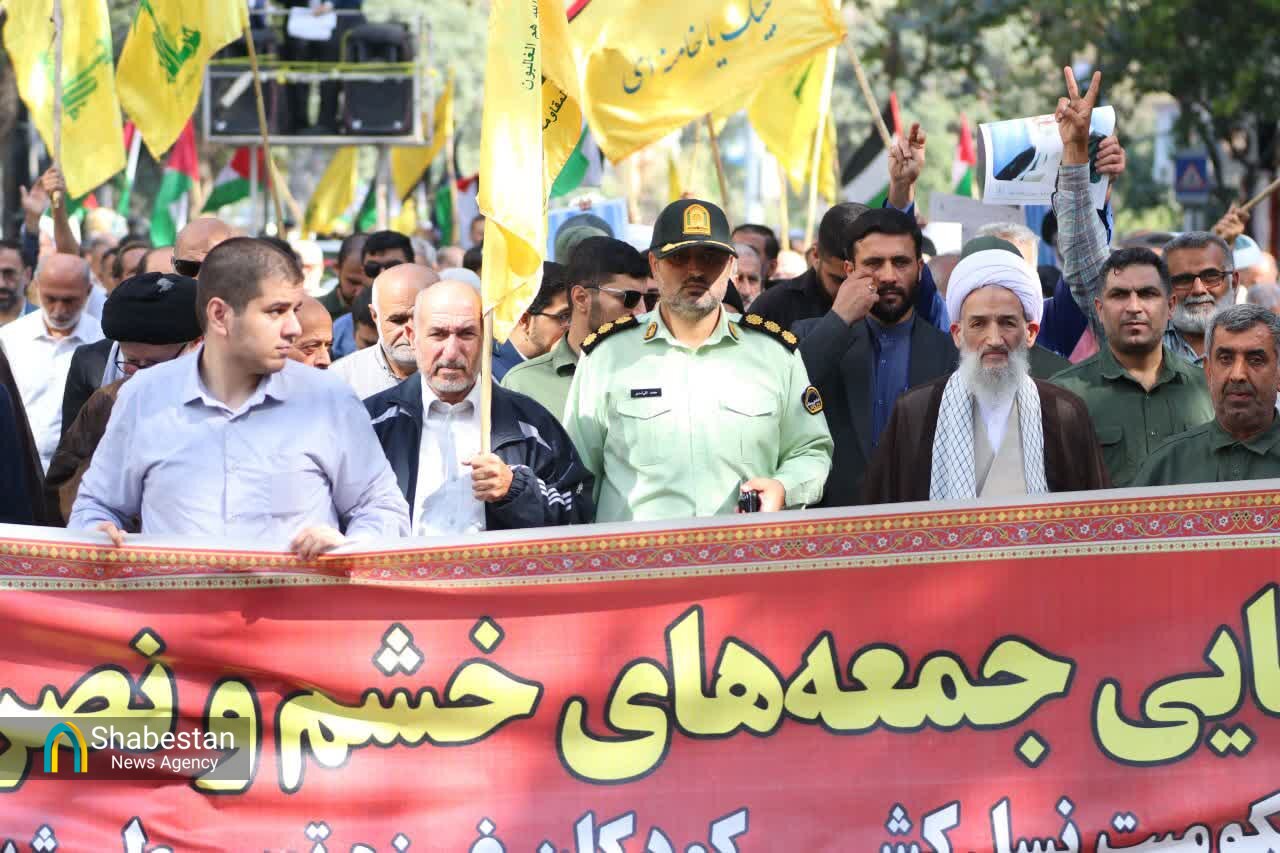 تصاویر راهپیمایی بشارت نصر در ساری