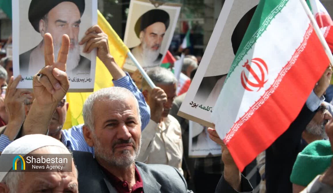 راهپیمایی «بشارت نصر» در مشهدالرضا(ع)