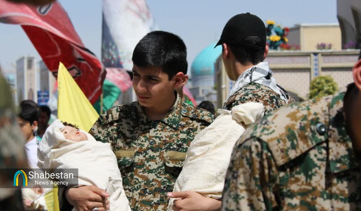 راهپیمایی «بشارت نصر» در مشهدالرضا(ع)