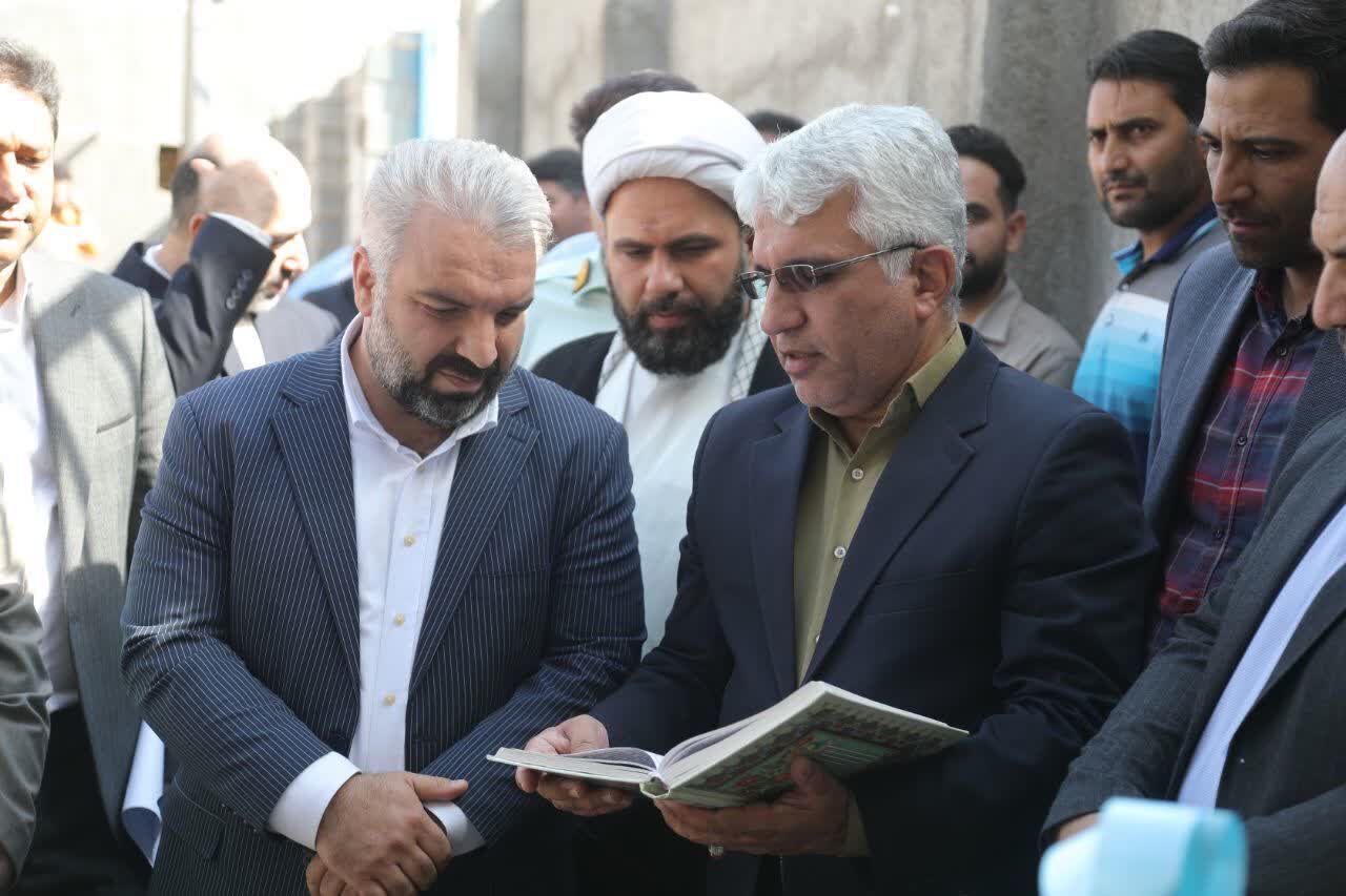 آیین پسته‌چینی و افتتاح طرح‌های مردم‌محور بنیاد علوی در آران و بیدگل برگزار شد