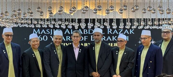 مراسم ۶۰ سالگی نخستین مسجد کویتی در سنگاپور