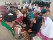 همایش قرآنی ویژه دانش آموزان و جلسات خانگی قرآن کریم در روستای نجف آباد بیجار