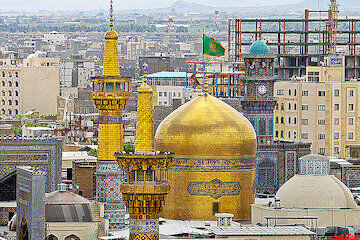 رخت عزای حرم امام رضا علیه السلام