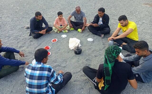 پویش «اتحاد از جمعه تا ظهور» در منطقه کوهستانی شیرو در قلعه کمیز