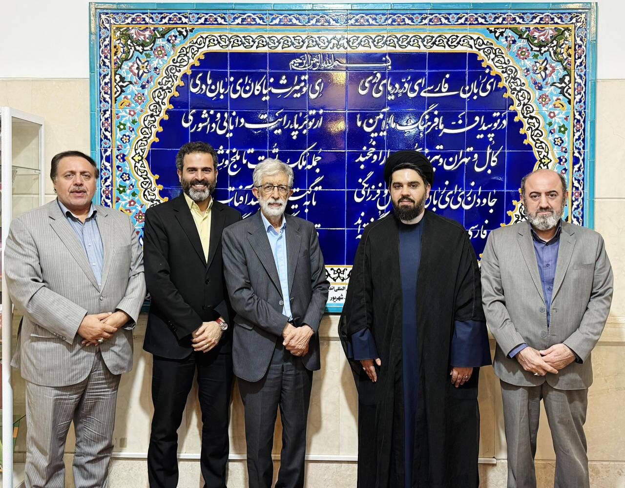 رایزن فرهنگی جدید ایران در لبنان با رئیس بنیاد سعدی دیدار کرد