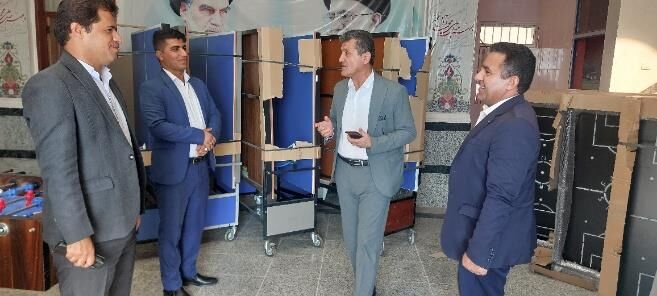 اهدای تجهیزات به کانون های فرهنگی مساجد شهرستان بهمئی