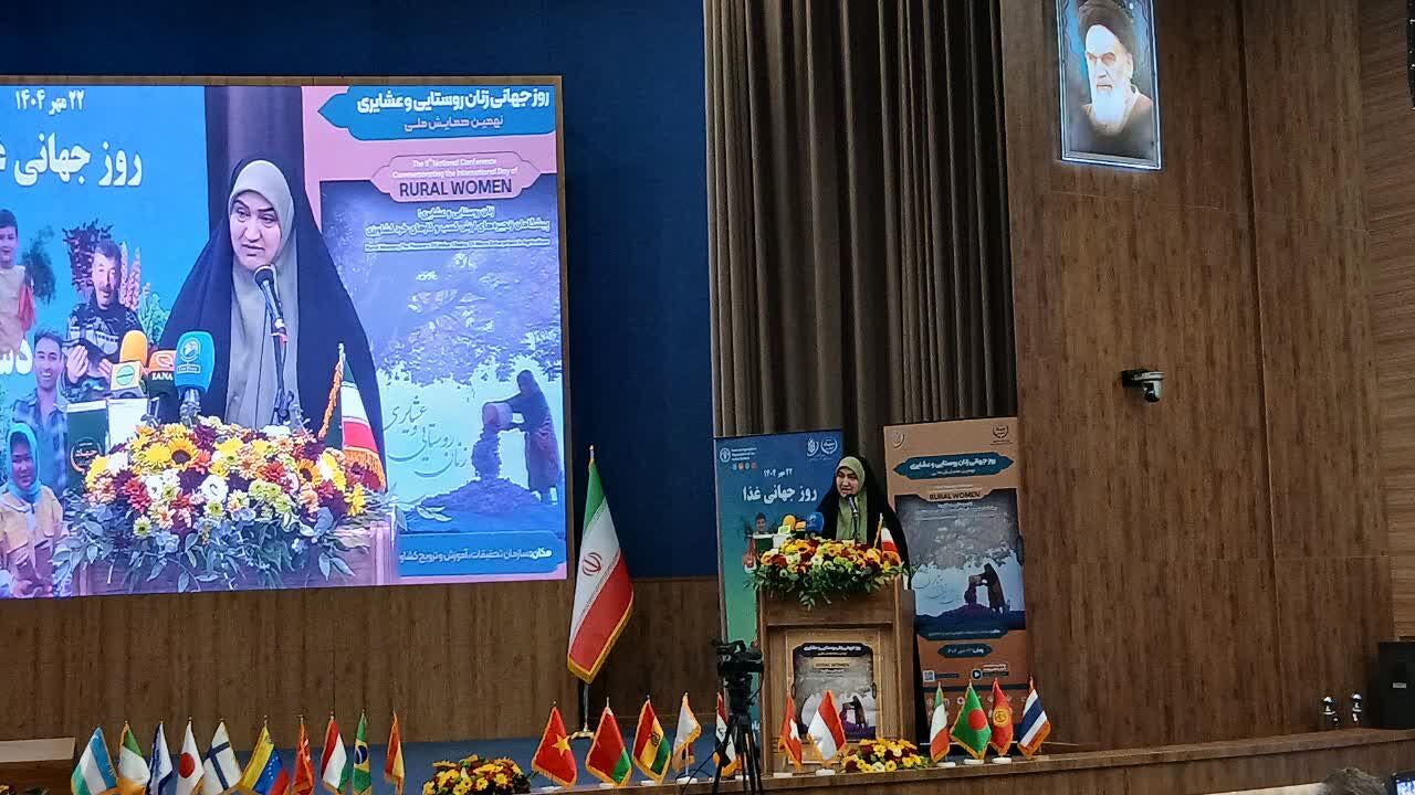 زنان روستایی قهرمانان و سربازان گمنام امنیت غذایی کشورند/تعاونیهای زنان روستایی و عشایر باید حمایت شوند
