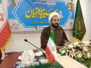 برپایی مواکب فرهنگی تبلیغی شهدای دانش آموز در مسیر راهپیمایی ۱۳آبان